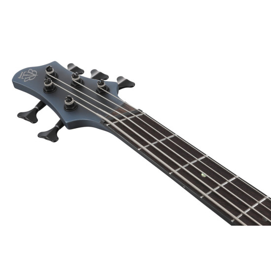 Ibanez BTB605MS Midnight Arctic Ocean Matte 5 String Electric Bass with Case
