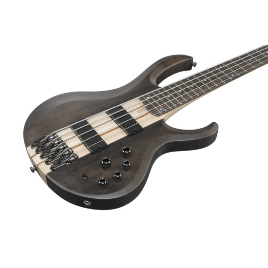 Ibanez BTB605 Transparent Gray Flat 5 String Electric Bass