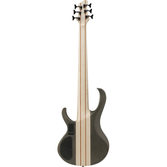 Ibanez BTB606 Transparent Gray Flat 6 String Electric Bass