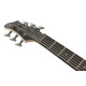 Ibanez BTB606 Transparent Gray Flat 6 String Electric Bass