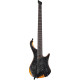 Ibanez EHB1135MS Silver Wave Black Low Gloss 5 String Electric Bass with Gig bag