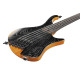 Ibanez EHB1135MS Silver Wave Black Low Gloss 5 String Electric Bass with Gig bag