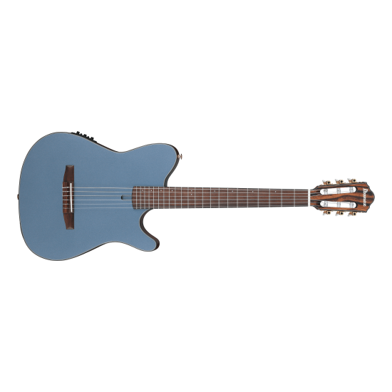 Ibanez FRH10N Indigo Blue Metallic Flat Nylon String Guitar