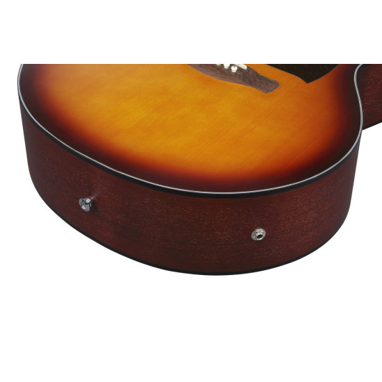 Ibanez PJ50E Open Pore Vintage Amber Sunburst Top, Open Pore Natural Back and Sides Acoustic Guitar 