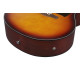 Ibanez PJ50E Open Pore Vintage Amber Sunburst Top, Open Pore Natural Back and Sides Acoustic Guitar 