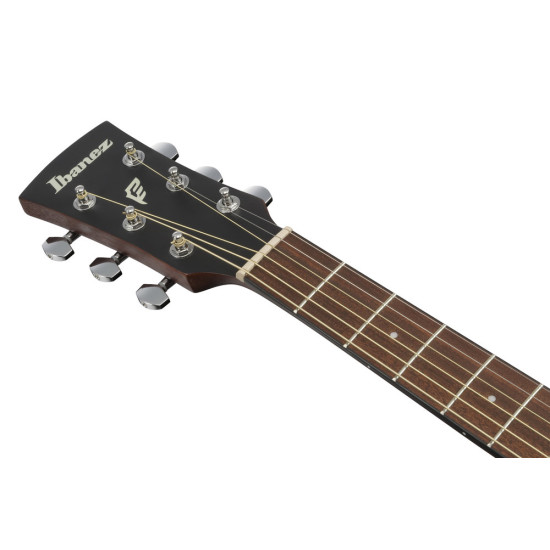 Ibanez PJ50E Open Pore Vintage Amber Sunburst Top, Open Pore Natural Back and Sides Acoustic Guitar 