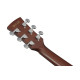 Ibanez PJ50E Open Pore Vintage Amber Sunburst Top, Open Pore Natural Back and Sides Acoustic Guitar 