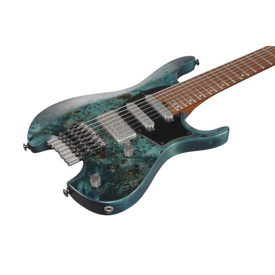 Ibanez Q547PB Cosmic Blue Low Gloss Q-Series 7 String  Electric Guitar