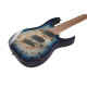 Ibanez RGMS7PB Cosmic Blue Star Burst Electric Guitar
