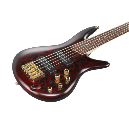 Ibanez SR305EDX Wine Red Frozen Matte 5 String Electric Bass