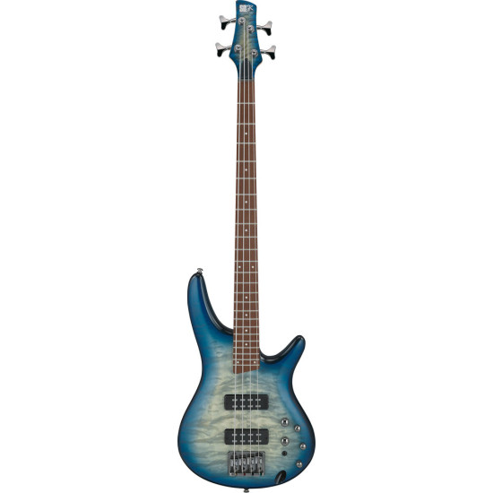 Ibanez SR400EQM Stained Cosmic Blue Starburst Electric Bass
