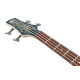Ibanez SR400EQM Stained Cosmic Blue Starburst Electric Bass