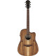 Ibanez V40WSCE Open Pore Brown Acoustic Guitar 