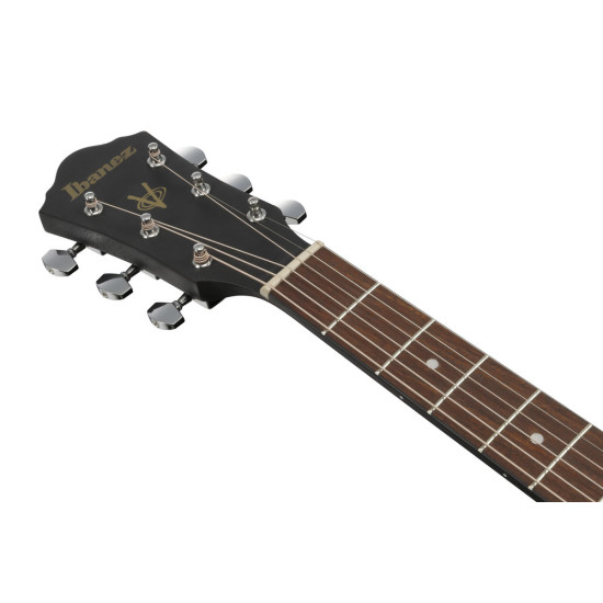 Ibanez V44CE Weathered Black Open Pore Acoustic Guitar 