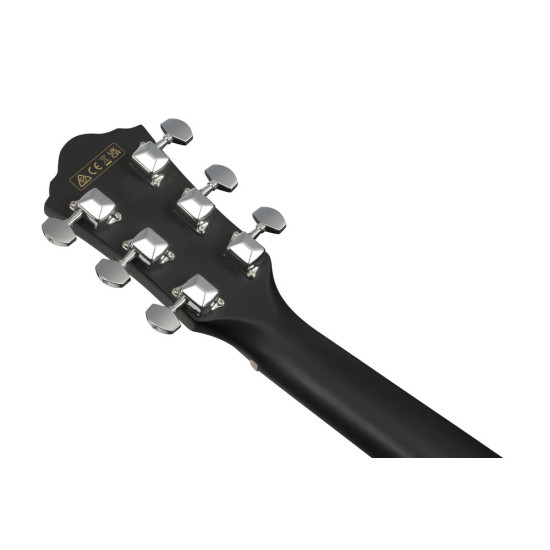 Ibanez V44CE Weathered Black Open Pore Acoustic Guitar 