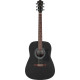Ibanez V54NJP Weathered Black Open Pore Acoustic Guitar with Bag