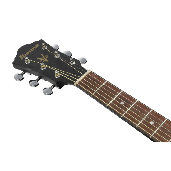 Ibanez V54NJP Weathered Black Open Pore Acoustic Guitar with Bag