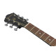 Ibanez V54NJP Weathered Black Open Pore Acoustic Guitar with Bag