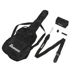 Ibanez V54NJP Weathered Black Open Pore Acoustic Guitar with Bag