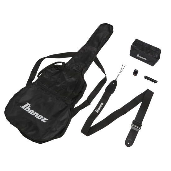 Ibanez V54NJP Weathered Black Open Pore Acoustic Guitar with Bag