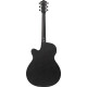 Ibanez VC44CE Weathered Black Open Pore Acoustic Guitar 