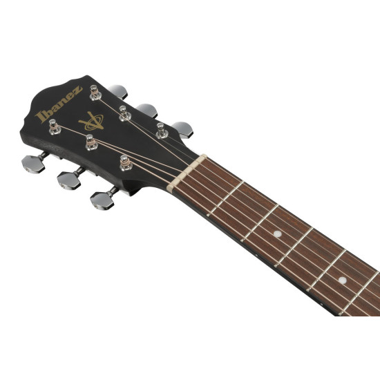 Ibanez VC44CE Weathered Black Open Pore Acoustic Guitar 