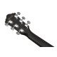 Ibanez VC44CE Weathered Black Open Pore Acoustic Guitar 