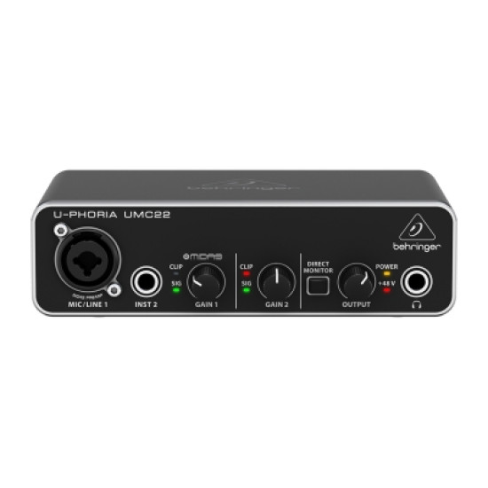 Behringer U-Phoria UMC22 USB Audio Interface Behringer U-Phoria UMC22 USB Audio Interface