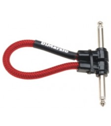 DIMARZIO USA 6" Pedal Patch Cable/Lead (Red) EP706R