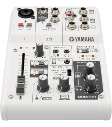 Yamaha AG03 Multi-Purpose 3-Channel Mixer/USB Audio Interface